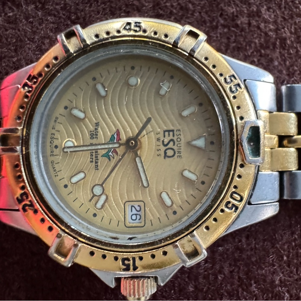 ESQ Watch New Battery